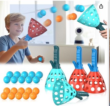 Bennol Outdoor Game Toys for Kids Boys with 20 Balls, Pop Pass Catch Ball Game Outdoor Outside Toys Gifts for 3 4 5 6 7 8+ Year Old Boys Kids, Outside Outdoor Toys Gifts for Kids Boys Ages 3-5 4-8